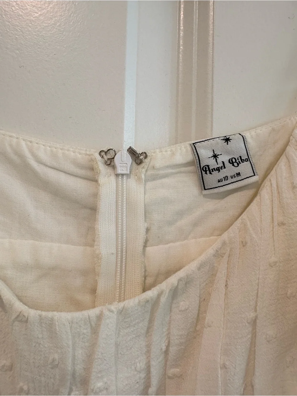 White Tiered Spaghetti Strap Dress - Picture 5 of 5